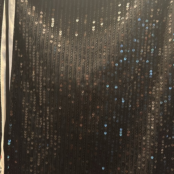 Lucy in the Sky Black Sequin Long Sleeve Dress - Picture 2 of 5